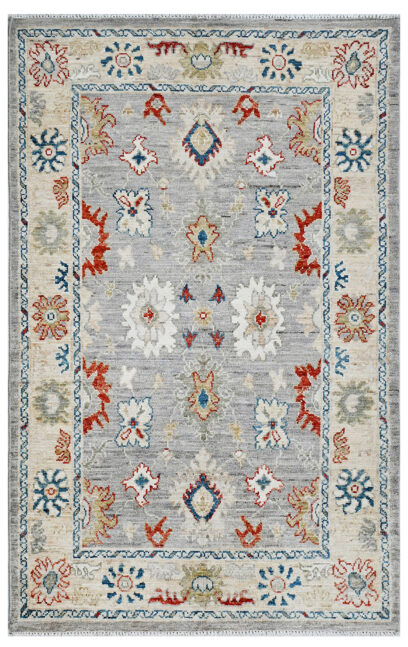 Chob Rang Oushak  188cm x 118cm / 6'2'' x 3'10''