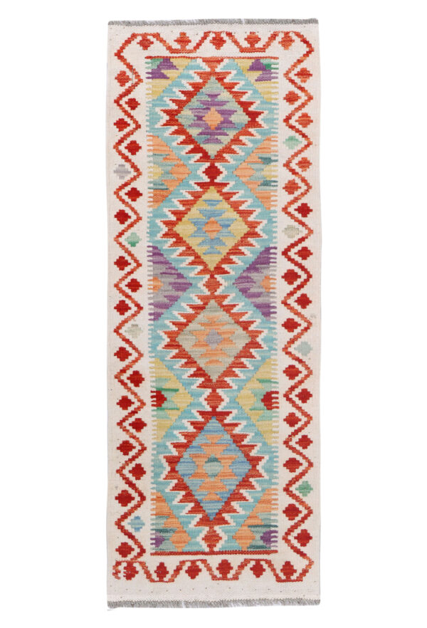 Maimana Chobi Kilim 146cm x 52cm / 4'9'' x 1'9''