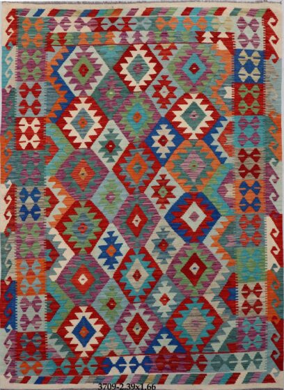 Maimana Chobi Kilim 241cm x 167cm / 7'11'' x 5'6''