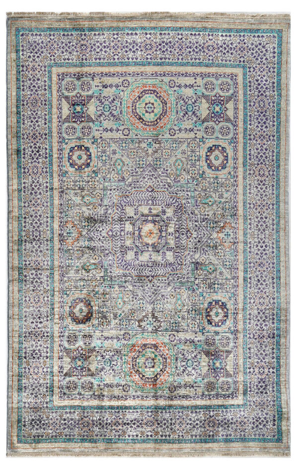 Fine Chob Rang Mamluk 240cm x 168cm / 7'11'' x 5'6''