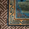 Chinese Pao Toa Silk Rug152cm x 92cm / 5' x 3' - Image 5