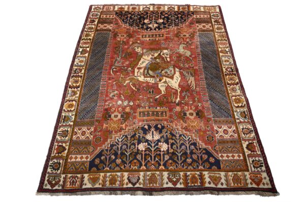 Qashqai Rug 256cm x 159cm / 8'5'' x 5'3'' - Image 3