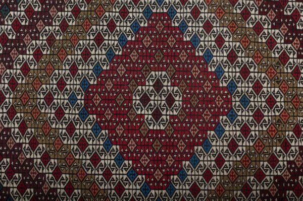 Malaki Kilim Rug 185cm x 125cm / 6'1'' x 4'1'' - Image 7