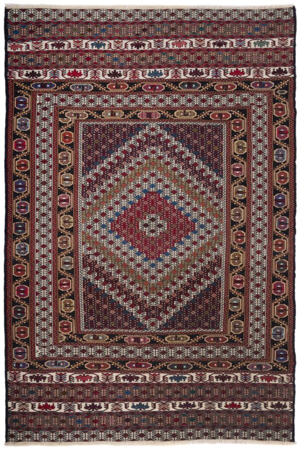 Malaki Kilim Rug 185cm x 125cm / 6'1'' x 4'1''