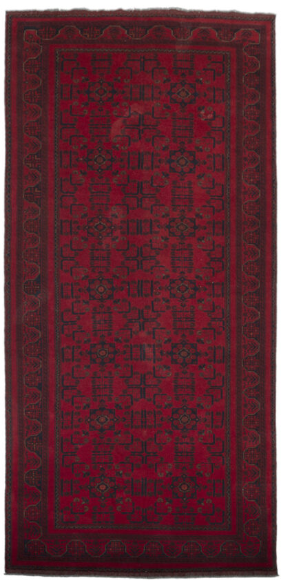 Khan Kelly Runner Rug 393cm x 154cm / 12'11'' x 5'1''