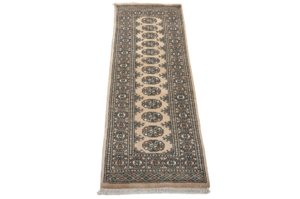 Bokhara Runner Rug 187cm x 62cm / 6'2'' x 2' - Image 3