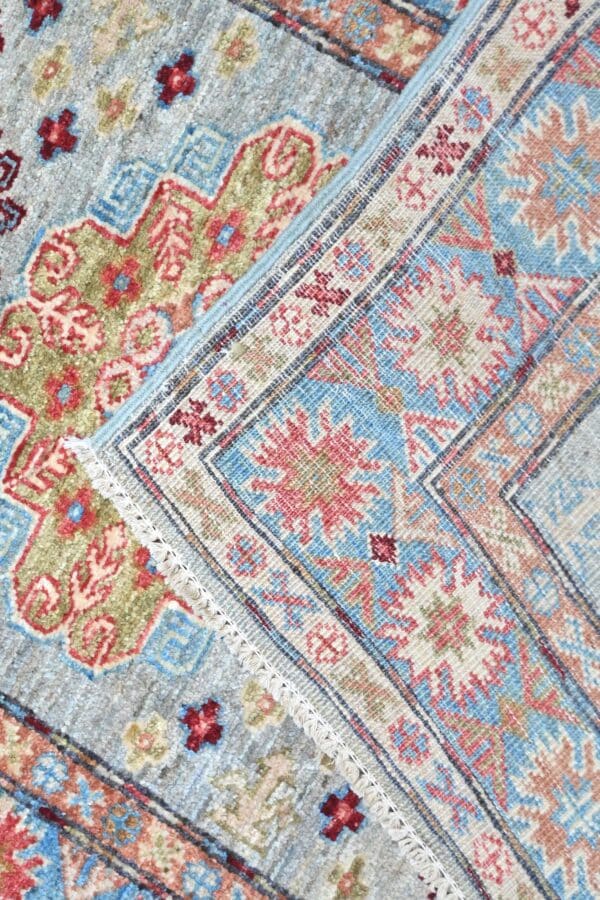 Fine Kazak Runner 201cm x 75cm / 6'7'' x 2'6'' - Image 6
