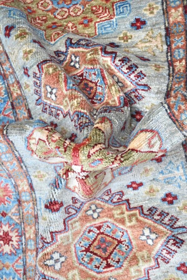 Fine Kazak Runner 201cm x 75cm / 6'7'' x 2'6'' - Image 2