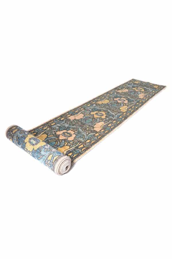 Chob Rang William Morris Runner 569cm x 77cm / 18'8'' x 2'6'' - Image 8