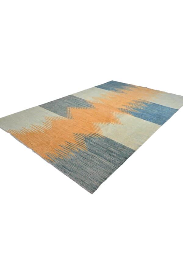 Maimana Modern Kilim 300cm x 194cm / 9'10'' x 6'5'' - Image 4