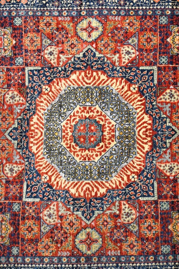 Chob Rang Mamluk 250cm x 165cm / 8'3'' x 5'5'' - Image 4