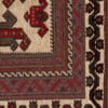 Handmade Afghan Barjasta Area Rug 287cm x 191cm / 9'5'' x 6'3'' - Image 3