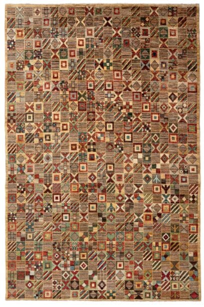 Aryana Gabbeh Rug 355cm x 252cm / 11ft8in x 8ft3in