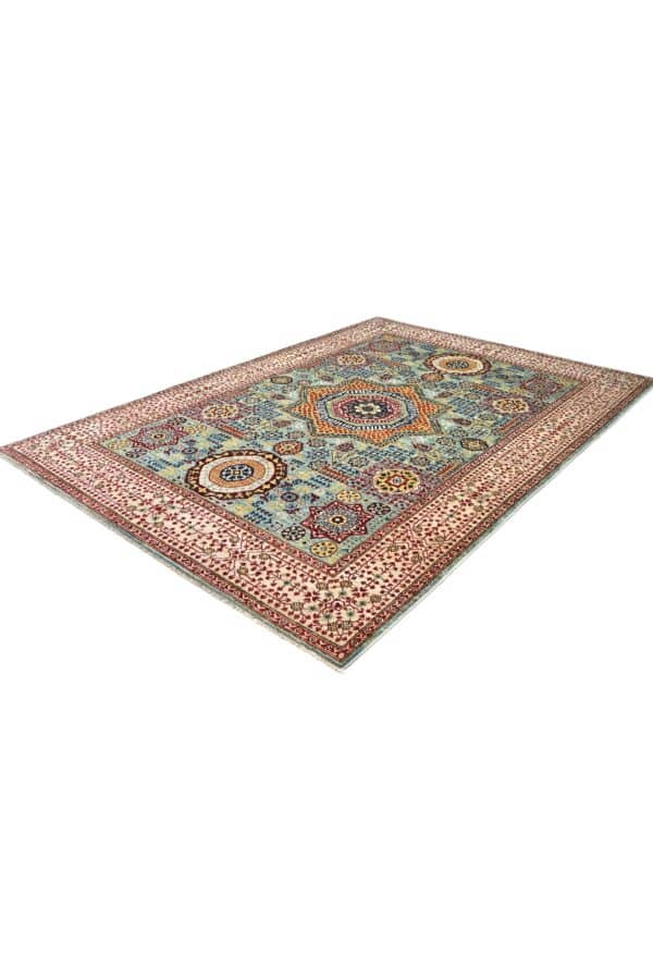 Chob Rang Mamluk 233cm x 172cm / 7ft 8in x 5ft 8in - Image 8