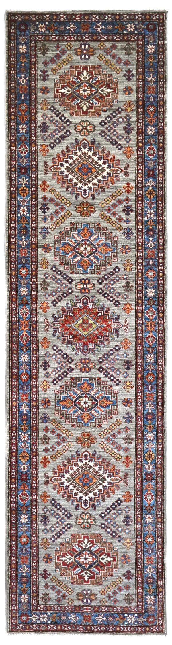 Fine Kazak 311cm x 81cm / 10ft 3in x 2ft 8in