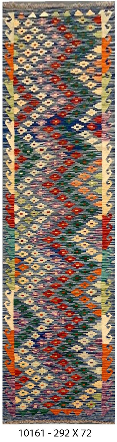 Maimana Chobi Kilim 292cm x 72cm / 9ft 7in x 2ft 4in