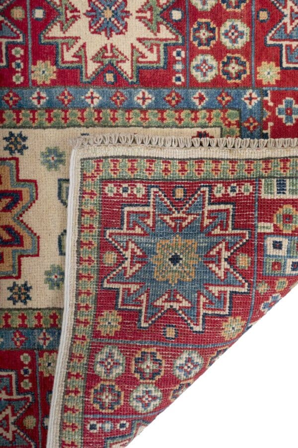 Village Kazak  124cm x 78cm  / 4ft 1in x 2ft 7in - Image 6