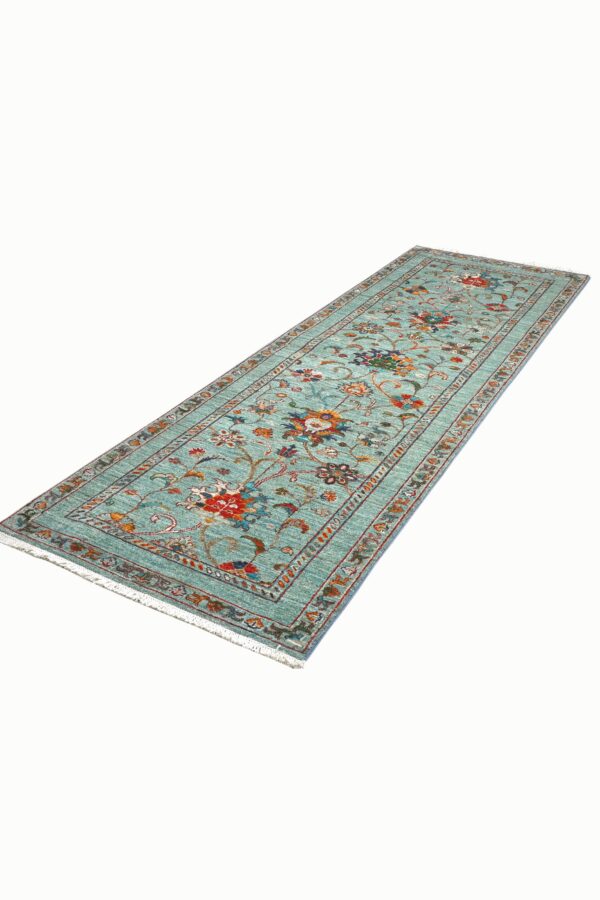 Sultani Runner 254cm x 83cm / 8ft 4in x 2ft 9in - Image 7