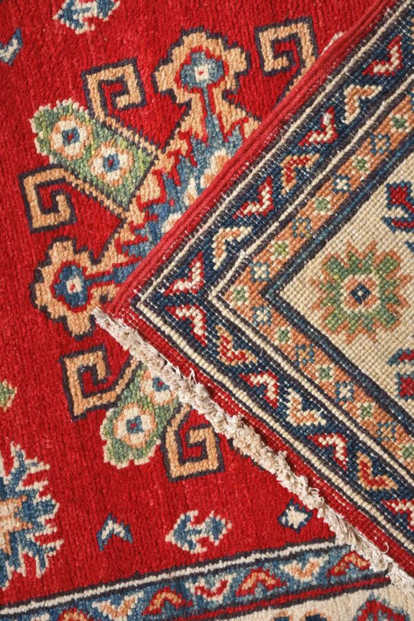 Village Kazak Long Runner 570cm x 86cm / 18ft 8in x 2ft 10in - Image 6
