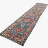 Village Kazak Runner 385cm x 80cm / 12ft 8in x 2ft 8in - Image 7