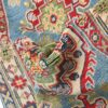Village Kazak Runner 385cm x 80cm / 12ft 8in x 2ft 8in - Image 5