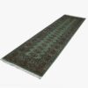 Pakistan Bokhara Runner 296cm x 77cm / 9ft 8in x 2ft 6in - Image 7