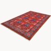 Arts and Crafts Chob Rang Rug 237cm x 155cm / 7ft 9in x 5ft 1in - Image 7