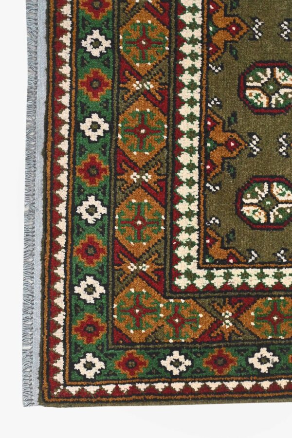 Afghan Aqchae Handknotted Rug 148cm x 100cm / 4ft 10in x 3ft 3in - Image 2