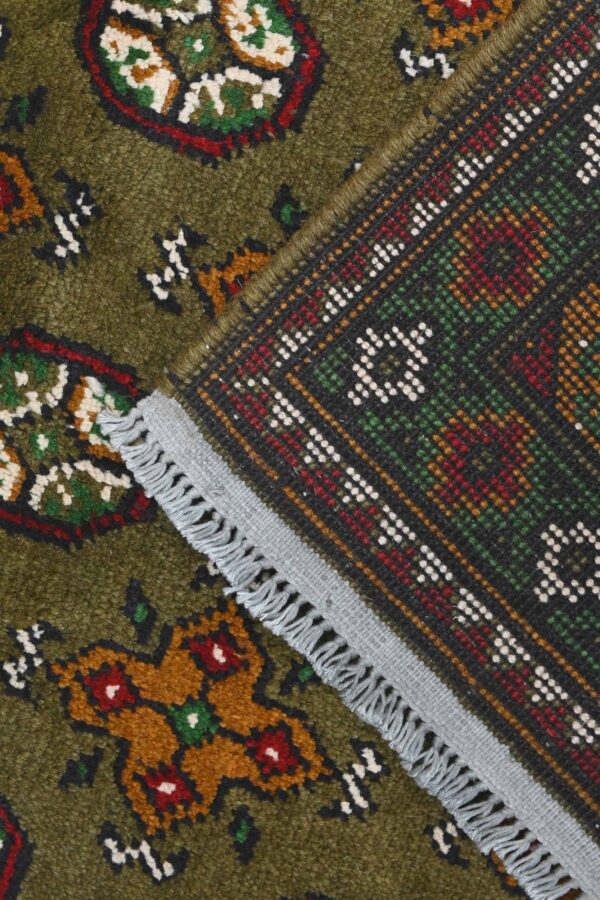 Afghan Aqchae Handknotted Rug 148cm x 100cm / 4ft 10in x 3ft 3in - Image 6